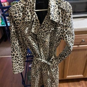 Unique Leopard Print Raincoat